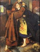 Sir John Everett Millais Escape of a Heretic oil painting reproduction